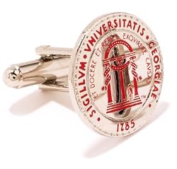 University of Georgia Seal Cufflinks