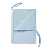Innobaby Crib Sheet Topper - All-in-One Easy Change Crib Sheet - BLUE