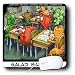 Londons Times Funny Food Coffee other Digestibles - Salad Bar Exam - Mouse Pads