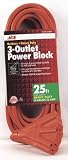Extension Cords: : Ace 3-Outlet Power Block (10P-001-025FOG)