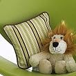 Moda Stripe Pillow by Banana Fish