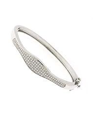 Ladies Silver CZ Bracelet