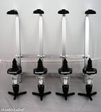 from Bartopia Bartopia 4 x Bottle Wall Fixing Bottle Bracket & 4 x 25ml Optic Set
