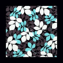 BabyHawk Mei Tai Baby Carrier - Aqua Falling Leaves