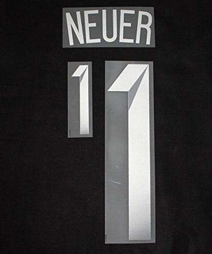 Aktuell DFB Deutschland NEUER Flock für Adidas Torwart Trikot WM 2014 Quali EM 2016
