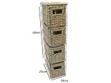 BRAND NEW SEAGRASS 4 DRAWER TOWER from CLARIS