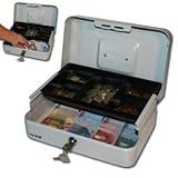 Zoom Produkt-Bild: Geldkassette / Geldkassetten, Marktkassette 250 x 170 x 95 mm, lichtgrau
