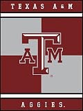 Texas A & M Aggies College Campus 60x80 Blanket