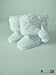 American Fashion World White Boots with Removable Faux Fur for 18-Inch Dolls | Premium Quality & Trendy Design | Dolls Shoes | Shoe Fashion for Dolls for Popular Brands