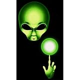 Review Old Glory  / Alien Abductor 3D Blacklight Tapestry Wall Hanging