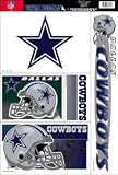 Set of (5) Team Window Clings: Dallas Cowboys