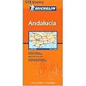 Michelin Map No. 578 Southern Spain - Andalucia