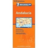 Michelin Map No. 578 Southern Spain - Andalucia