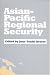 Books : Asian Pacific Regional Security