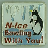 N-Ice Bowling Lapel Pin