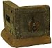 Terrain: 28mm Steampunk - Fortification Wall w/Skull 2ea