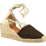 Andre Assous Holiday Brown Espadrille (21-155) at Andre Assous
