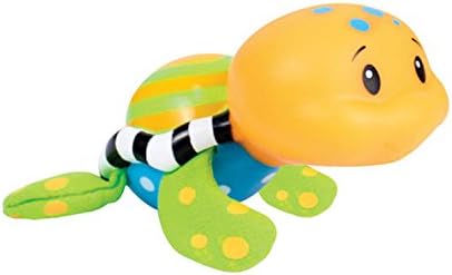 GYBER TM Baby Bath Toys Bathing Water Spray By The Tortoise Turtle Kids Dolls Orange
