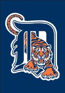 Detroit Tigers Garden / Window Flag