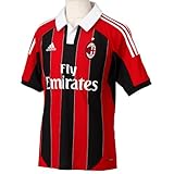 (アディダス)adidas ACミラン ホーム レプリカ ジャージー 半袖 TC030 X23680 ACMレッドホーム11/ブラック/ホワイト M