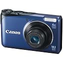 Canon Powershot A2200 14.1 MP Digital Camera with 4x Optical Zoom (Blue)