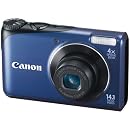 Canon PowerShot A2200 (Blue) with 4 GB SD Card ( inside the box )+Camera pouch