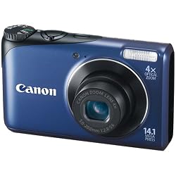 Canon Powershot A2200 14.1 MP Digital Camera with 4x Optical Zoom (Blue)