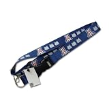 Arizona Wildcats Clip Lanyard Keychain Id Ticket Holder