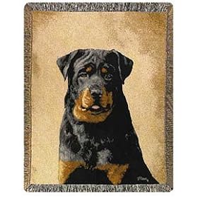rottweiler throw