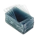 41C59yW6CFL. SL160  Advantus 75451 Proximity badge holders, vertical, 2 3/8 x 3 3/8, clear, 50 per pack