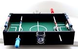 Mini Tischfußball Kicker Trinkspiel 33 x 22 cm Table Top Fußball Kickertisch Gesellschaftspiel für Erwachsene Trink Spiel Tischkicker Partyspiel Match Trinken