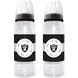 Baby Fanatic Oakland Raiders Baby Bottles - set of 2