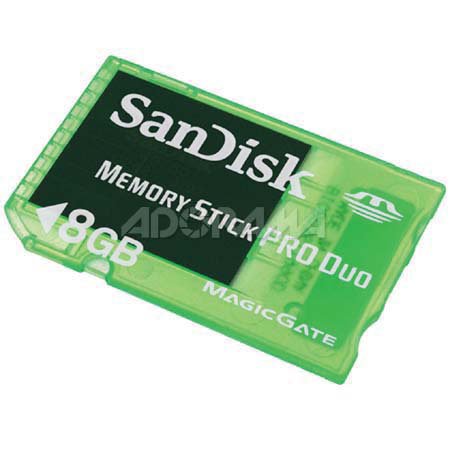 SanDisk SDMSG-8192-A11 8GB Gaming Memory Stick PRO Duo (Green)