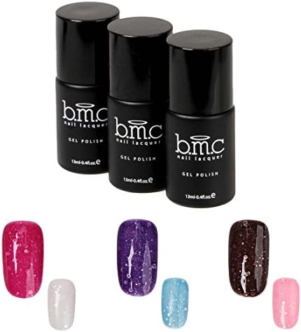 BMC Thermal Color Changing Nail Lacquers Gel Polish - Beneath It All Collection