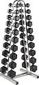 Hexagonal Dumbell Set 1-10kg (10 pairs)