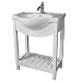 Pegasus Vanity with Ceramic Basin and Faucet