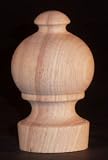 Review Window Fashions by Phoenix 260018 / Solid Wood Finial Pole Ends for curtain rods - 2/bag [CAPITOL CITY LUMBER]