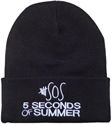 YCMI Hip Pop Winter Warm 5 Seconds of Summer 5s0s Letter Beanies Hat Skully