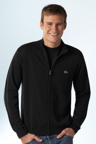 Full Zip Supima Cotton Jersey Sweater