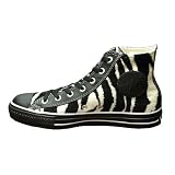 Converse Chuck Taylor All Star Hi Top Zebra Fur Black/White men's 7/ women's 9