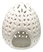 Colony Egg Tealight White Ceramic Lantern