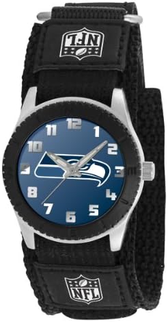 SEATTLE SEAHAWKS youth / unisex / ladies black Adjustable Velcro watch free shipping