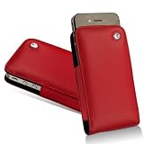 Tradition Leather Case for Apple iPhone 4 & 4S (Pouch Type, Perpetual Red) Tradition Leather Case for Apple iPhone 4 & 4S (Pouch Type, Perpetual Red)