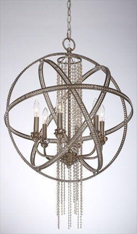 ZEEV P30012-6-SL-B Cascade Ceiling Pendant Lighting