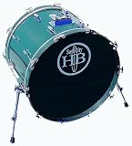 HB Bass Drum 24x18x20 Lug Birch Kick Drum Laquered Sea Foam Finish - B000GZZRXO