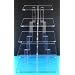 5 Tier 5mm Thick Square Cupcake Wedding Party Cup Cake Display Stand by Classikool�