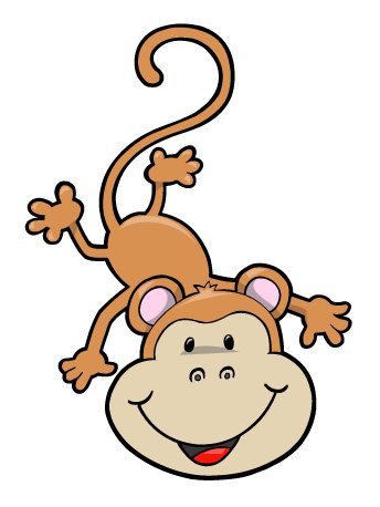 baby monkey cartoon. These Cartoon Baby Monkey