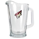 Phoenix Coyotes Large Glass Beer Pitcher