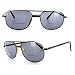 "Aviator" Sun Bifocal reading sunglasses. Read outdoors, while driving, or playing sports!