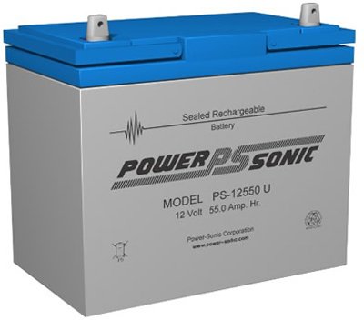12 Volt 55 Ah Sealed Lead Acid AGM Battery